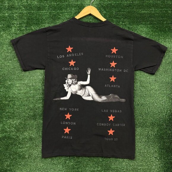 Beyonce Cowboy Carter Rodeo Chitlin Circuit Tour T-Shirt Size Medium - Picture 1 of 4